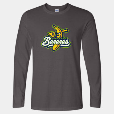Savannah Bananas w/Name & # - Softstyle® Long Sleeve T-Shirt Thumbnail