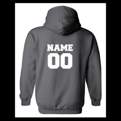 Bisons w/ Name & # - Women's Very Important Tee ® V Neck - Heavy Blend™ Hooded Sweatshirt Thumbnail