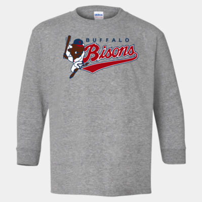 Bisons  - Heavy Cotton™ Youth Long Sleeve T-Shirt Thumbnail