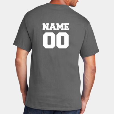 Bisons w/ Name & # - Women's Very Important Tee ® V Neck - Core Cotton DTG Tee Thumbnail