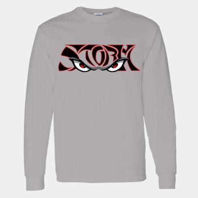 Elsinore Storm w/ Name & # - Heavy Cotton™ Long Sleeve T-Shirt Thumbnail