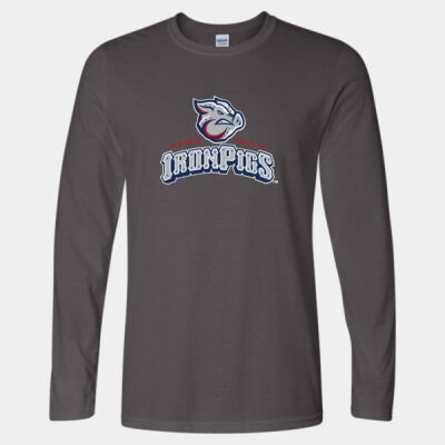 Iron Pigs - Softstyle® Long Sleeve T-Shirt Thumbnail