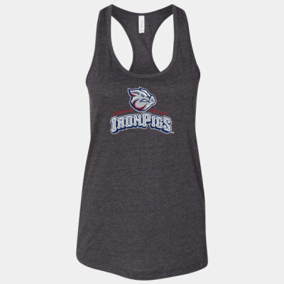 Iron Pigs - Women's Jersey Racerback Tank Thumbnail