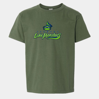 Lake Monsters w/ Name & # - Softstyle® Youth T-Shirt Thumbnail