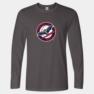 Louisville Bats w/ Name & # - Softstyle® Long Sleeve T-Shirt Thumbnail