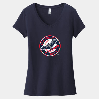 Louisville Bats w/ Name & # - Women's Very Important Tee ® V Neck Thumbnail