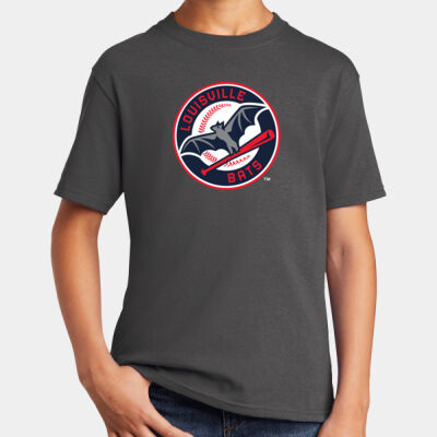 Louisville Bats - Youth Core Cotton DTG Tee Thumbnail