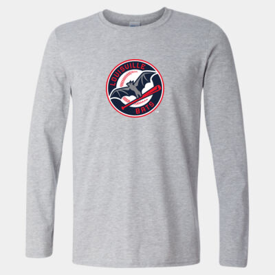 Louisville Bats - Softstyle® Long Sleeve T-Shirt Thumbnail
