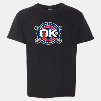 Oklahoma City Redhawks w/ Name & # - Softstyle® Youth T-Shirt Thumbnail
