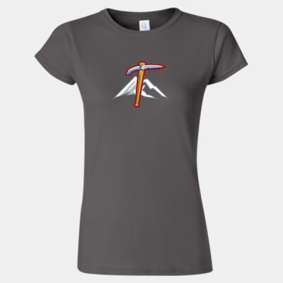 Rainiers w/ Name & # - Softstyle® Women’s T-Shirt Thumbnail