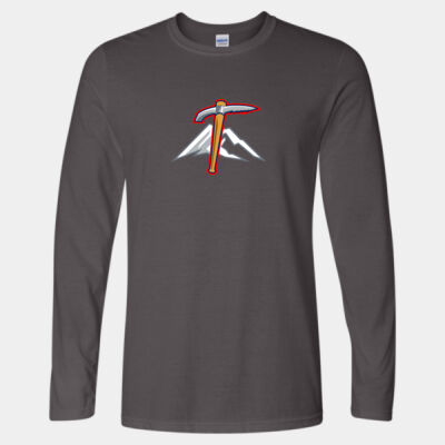 Rainiers w/ Name & # - Softstyle® Long Sleeve T-Shirt Thumbnail