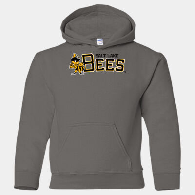 Salt Lake Bees w/ Name & # - Heavy Blend™ Youth Hooded Sweatshirt Thumbnail