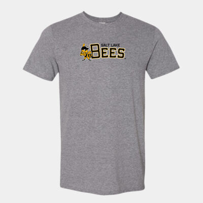 Salt Lake Bees w/ Name & # - Softstyle® T-Shirt Thumbnail