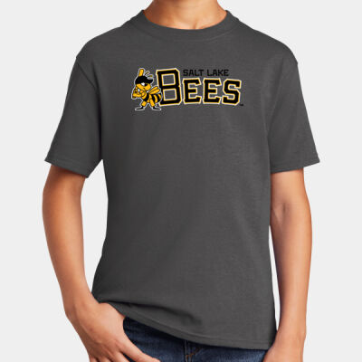 Salt Lake Bees - Youth Core Cotton DTG Tee Thumbnail