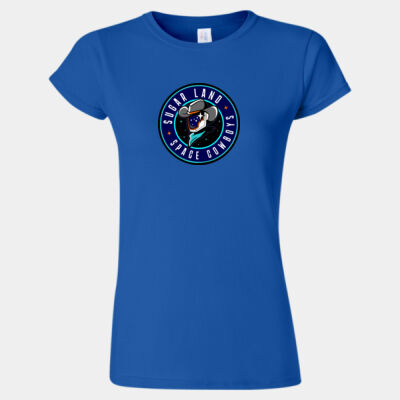 Space Cowboys w/ Name & # - Softstyle® Women’s T-Shirt Thumbnail