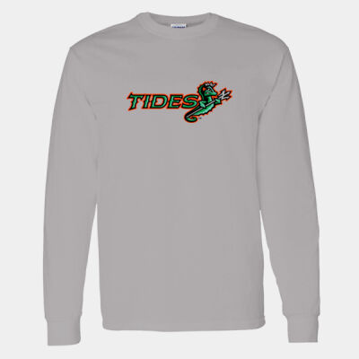 Tides w/ Name & # - Heavy Cotton™ Long Sleeve T-Shirt Thumbnail
