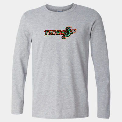 Tides - Softstyle® Long Sleeve T-Shirt Thumbnail