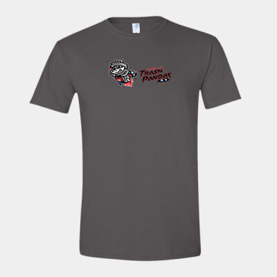 Trash Pandas w/ Name & # - Softstyle® T-Shirt Thumbnail