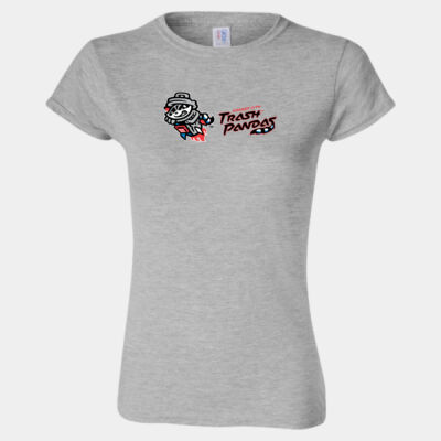 Trash Pandas - Softstyle® Women’s T-Shirt Thumbnail