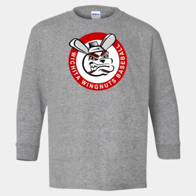 Wingnuts w/ Name & # - Heavy Cotton™ Youth Long Sleeve T-Shirt Thumbnail