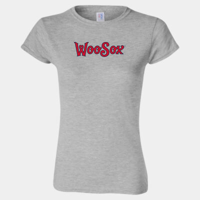 WooSox - Softstyle® Women’s T-Shirt Thumbnail
